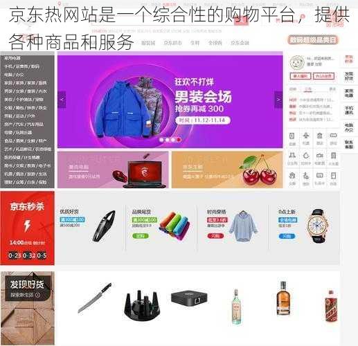 京东热网站是一个综合性的购物平台，提供各种商品和服务