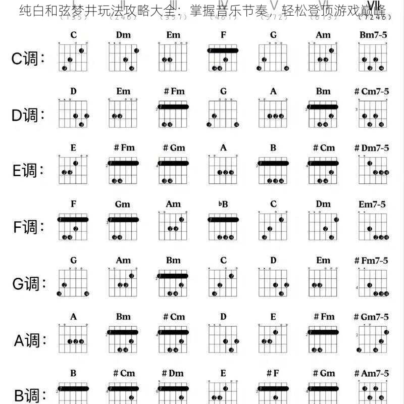 纯白和弦梦井玩法攻略大全：掌握音乐节奏，轻松登顶游戏巅峰