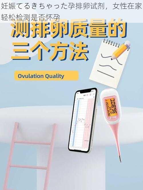 妊娠てるきちゃった孕排卵试剂，女性在家轻松检测是否怀孕