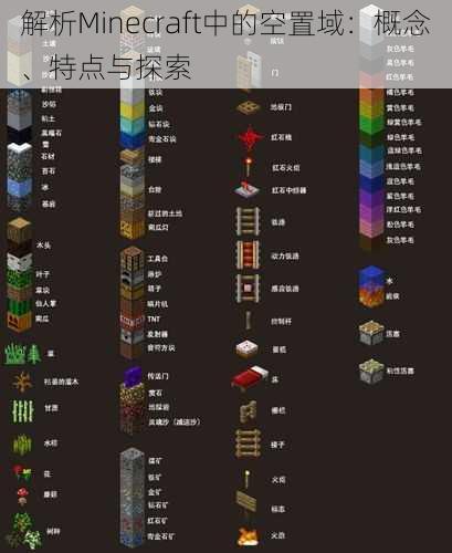 解析Minecraft中的空置域：概念、特点与探索