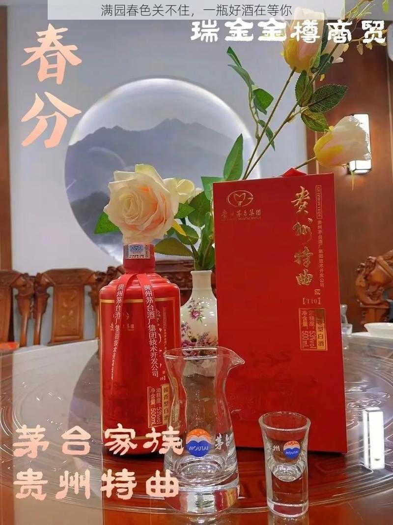 满园春色关不住，一瓶好酒在等你