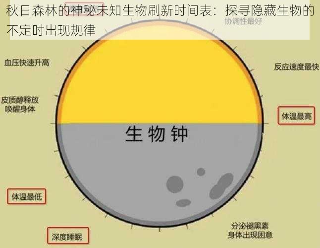 秋日森林的神秘未知生物刷新时间表：探寻隐藏生物的不定时出现规律