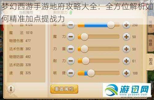 梦幻西游手游地府攻略大全：全方位解析如何精准加点提战力