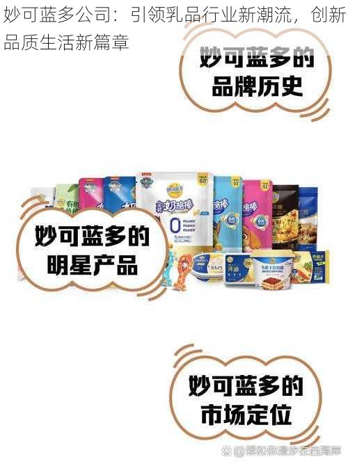 妙可蓝多公司：引领乳品行业新潮流，创新品质生活新篇章